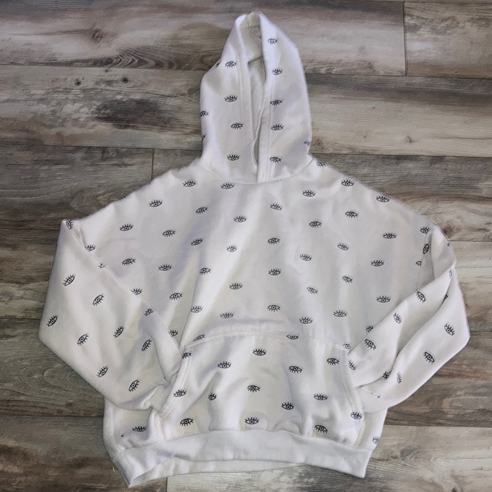 Adika Mens Eye Hooded Sweatshirt Size M